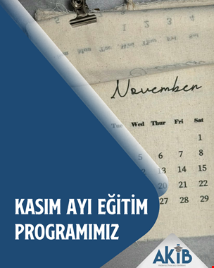 Kasım 2026 Eğitim Takvimi